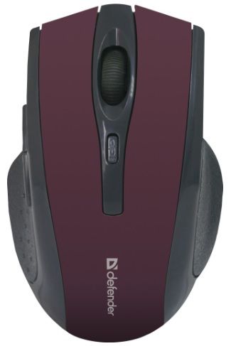 

Миша Defender Accura MM-665 Wireless (52668) Red