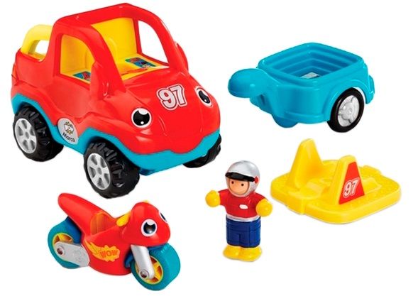 

Іграшка інерційна Wow Toys Мотокоманда транспортера Марко (10716)
