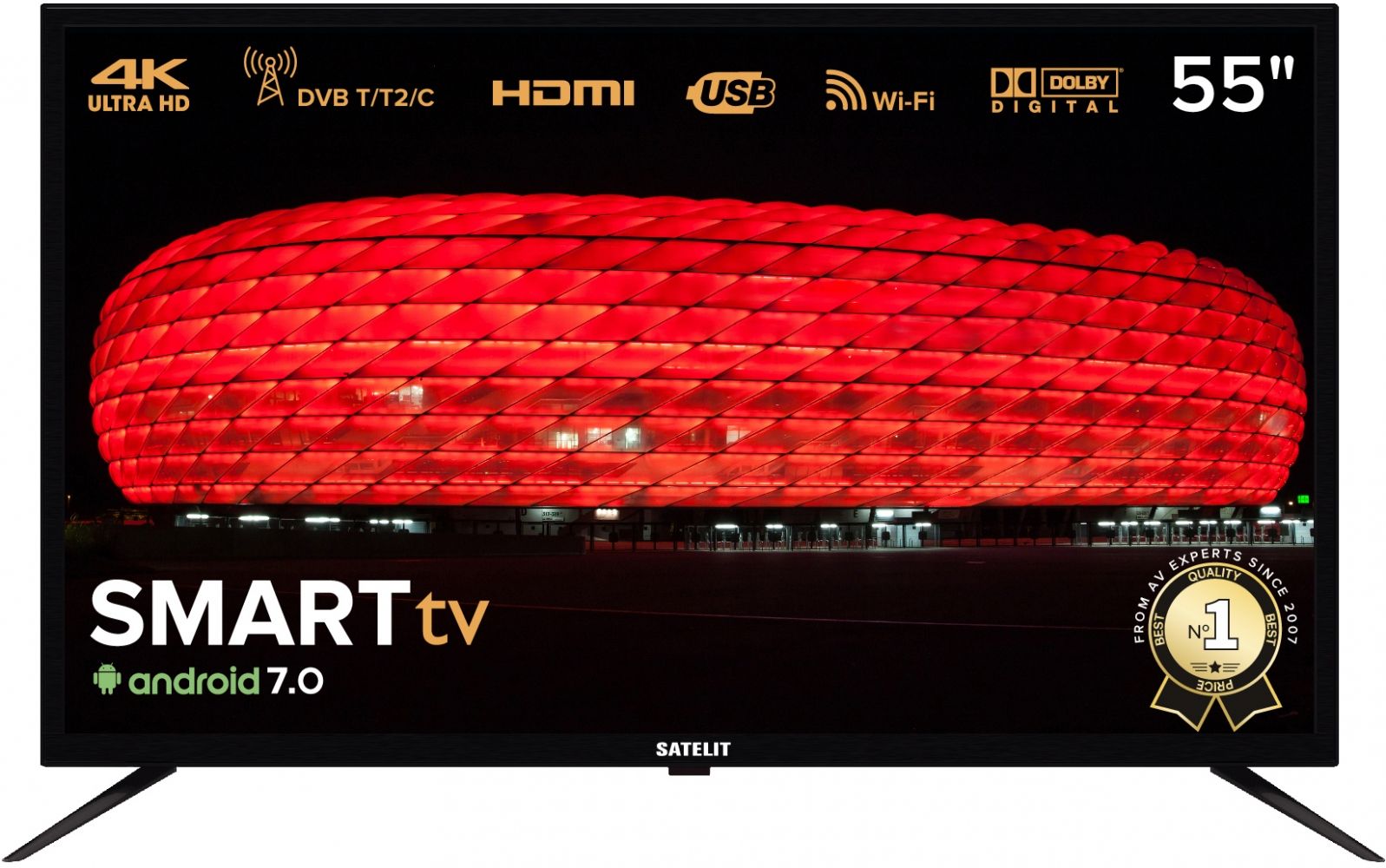 

Телевизор SATELIT 55U9000ST