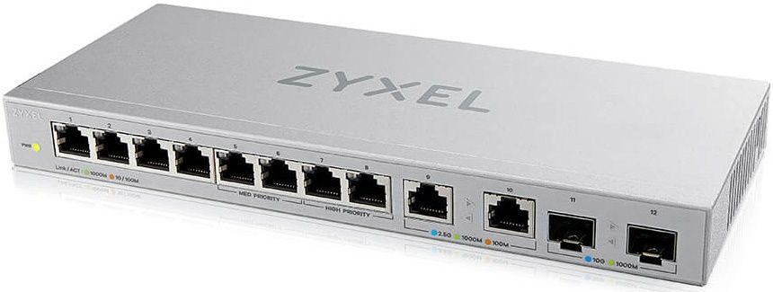 

Комутатор Zyxel XGS1010-12 (XGS1010-12-ZZ0101F)