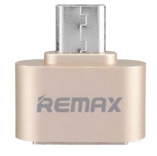 

Адаптер Remax RA-OTG USB 2.0/micro USB Gold