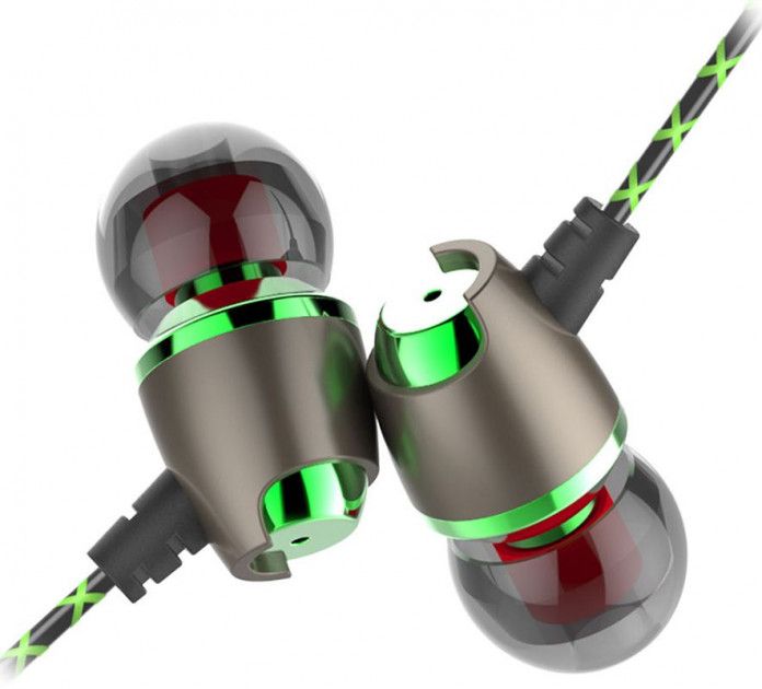 

Наушники QKZ DM11 Mic Green