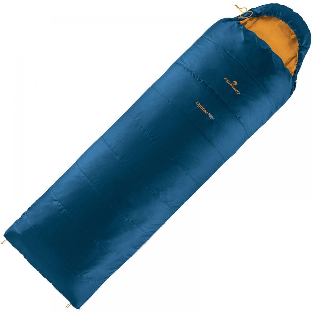

Спальний мішок Ferrino Lightec Shingle SQ/-2°C (86266IBBD) Blue/Yellow Right