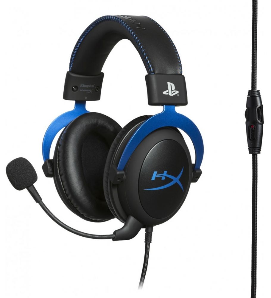 

Гарнітура HyperX Cloud для PS4 (HX-HSCLS-BL/EM) Blue