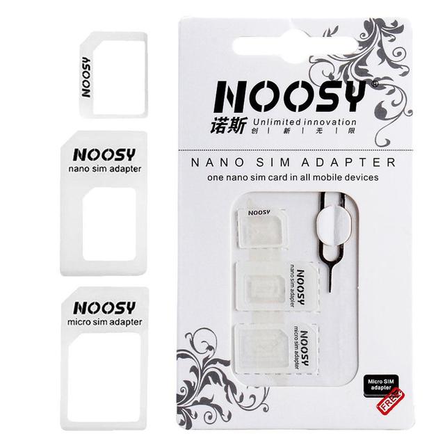 

Набір адаптерів ExtraDigital Noosy для Nano/Micro SIM-карти (15514) White