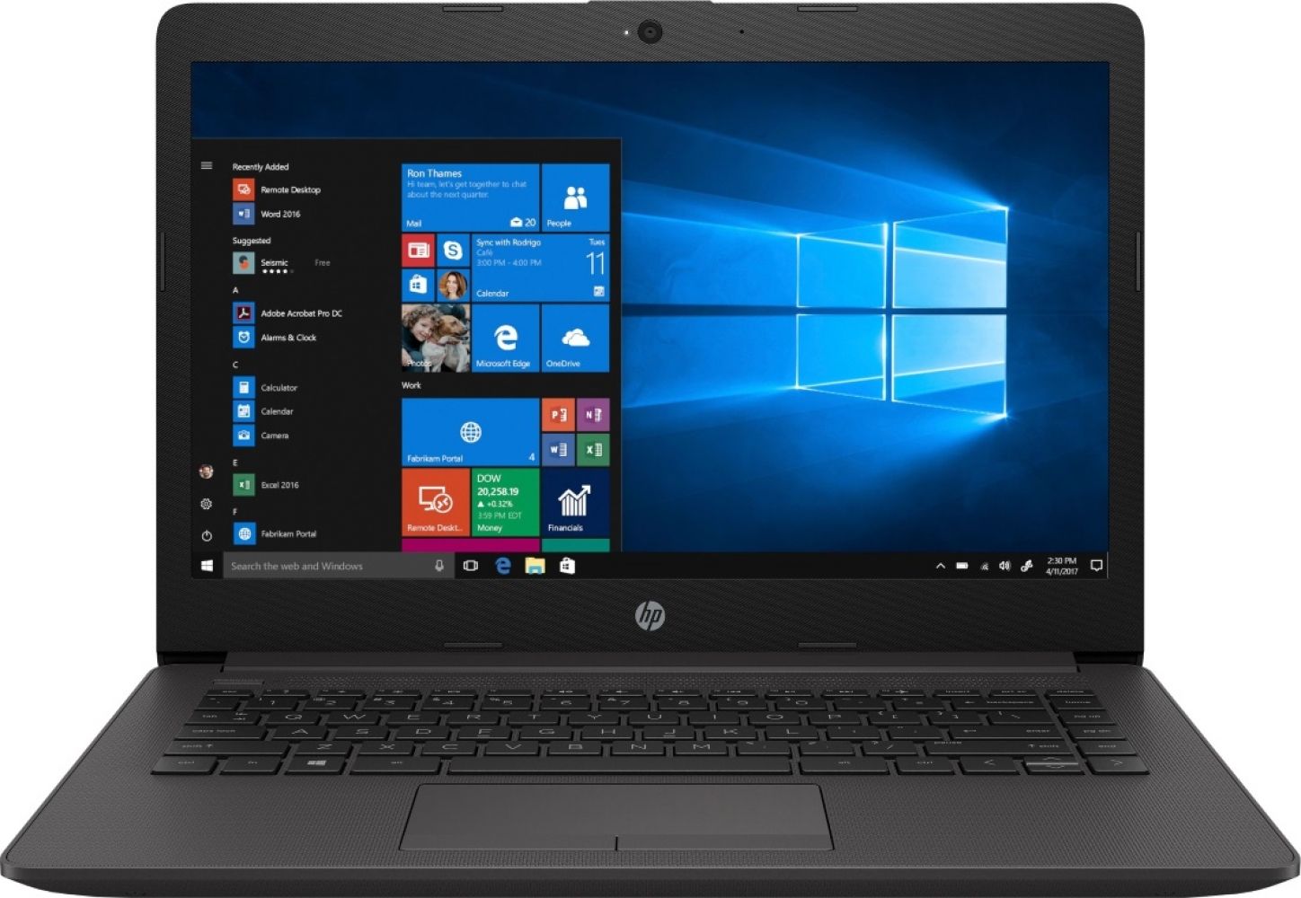

Ноутбук HP 240 G7 (6EC22EA) Dark Ash Silver