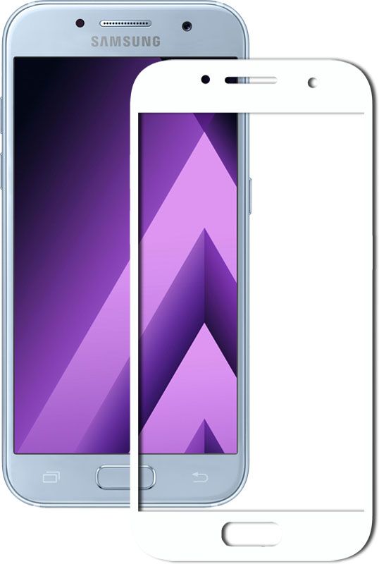 

Защитное стекло Mocolo Full Cover Samsung Galaxy A3 (2017) White