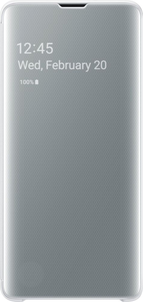 

Чехол-книжка Samsung Clear View Cover для Samsung Galaxy S10 (EF-ZG973CWEGRU) White