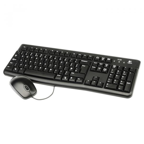 

Комплект проводной Logitech MK120 USB Black (920-002561)