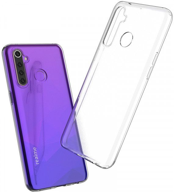 

Cиліконовий чохол BeCover для BeCover для Realme 5 Pro (704821) Transparancy