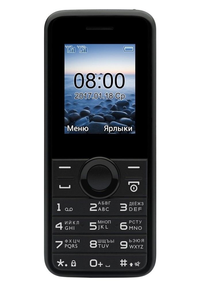 

Мобільний телефон Philips Xenium E106 Black