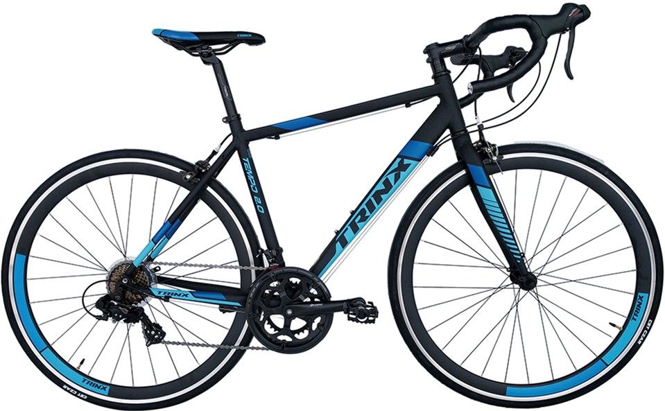 

Велосипед TRINX Tempo 2.0 2019 700C 54 см (Tempo2.0(54)MBB) Matt-Black-Blue