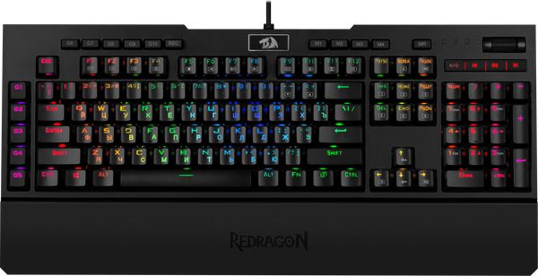 

Клавіатура Redragon Brahma RGB USB OUTEMU Blue (77647) Black