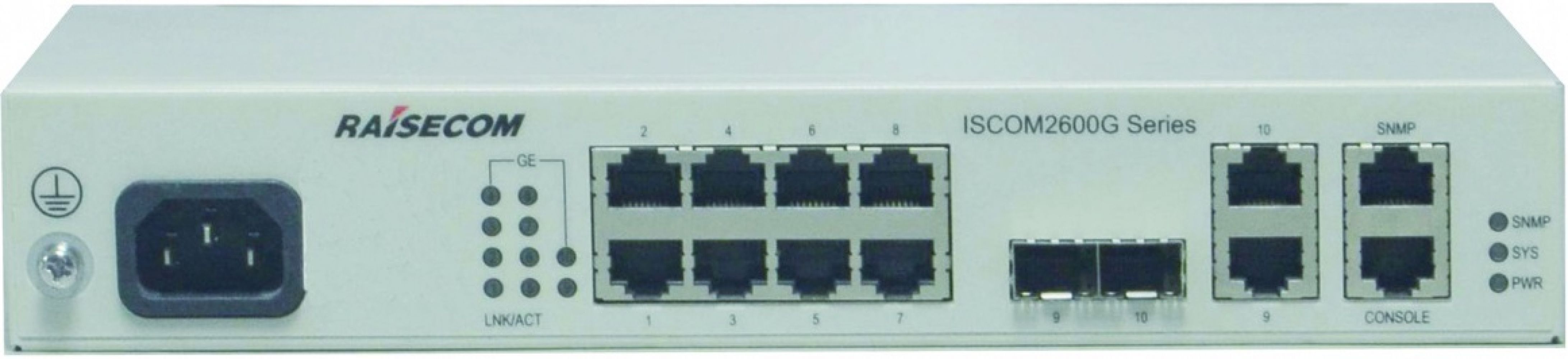 

Комутатор Raisecom ISCOM2608G-2GE-AC