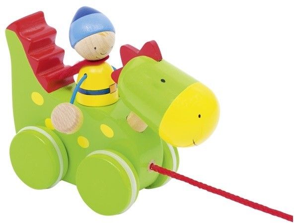 

Деревянная каталка goki Рыцарь на драконе (54930G)