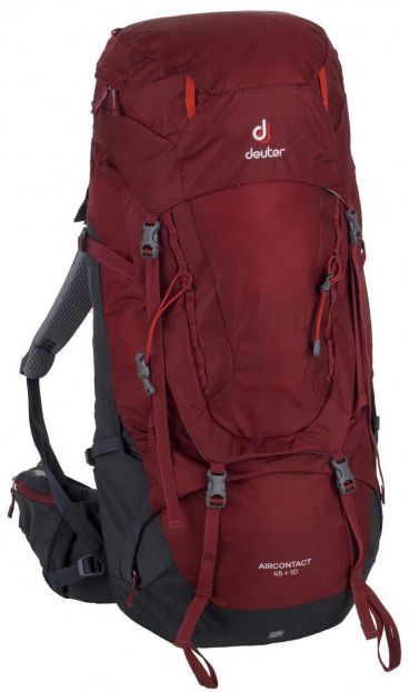 

Рюкзак Deuter Aircontact 45 + 10 SL (3320119 5425) Сranberry-graphite