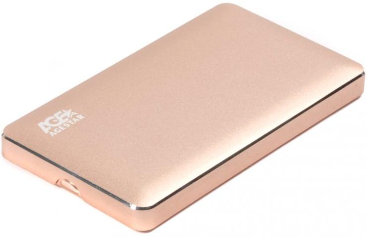 

Зовнішня кишеня Agestar для HDD/SSD 2.5" USB 3.0 (3UB 2A16 Gold)