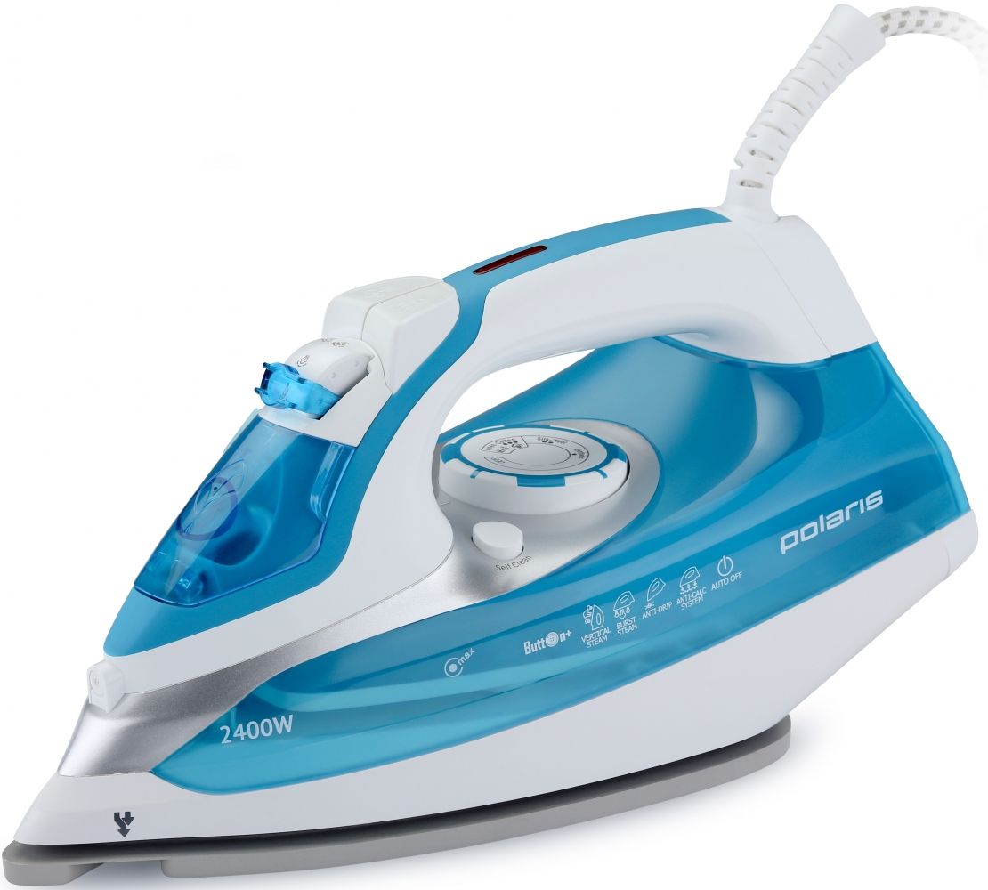 

Утюг Polaris PIR 2468AK Button Blue