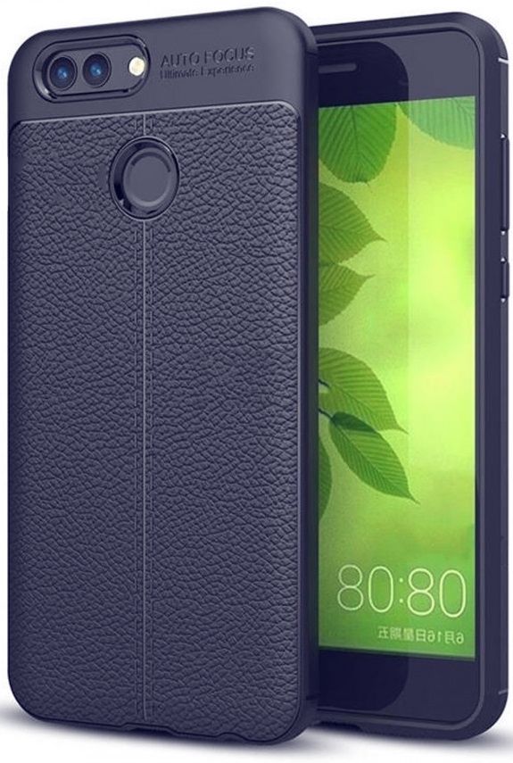 

Накладка TPU Leather AF Back Cover Huawei Nova 2 Blue