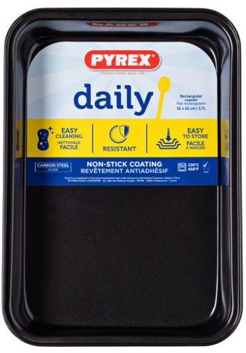 

Форма для випічки Pyrex Daily 32x22 см 3.7 л (DM34RR6)