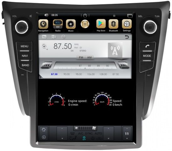 

Автомагнітола штатна Gazer CM7012-J11 для Nissan Qashqai, X-Trail (2013-2016)