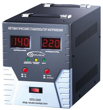 

Стабілізатор напруги Gemix GDX-2000