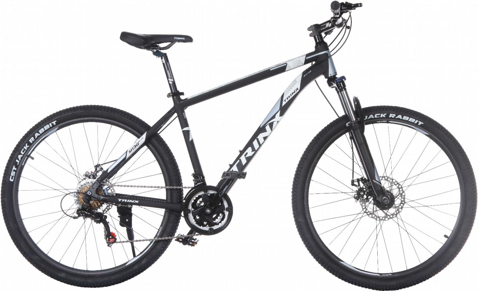 

Велосипед TRINX Majestic M136Elite 2019 27.5" 18" (M136Elite.18MBWG) Matt Black-White-Grey