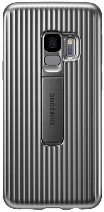 

Накладка Samsung Protective Stadning Cover S9 Silver (EF-RG960CSEGRU)