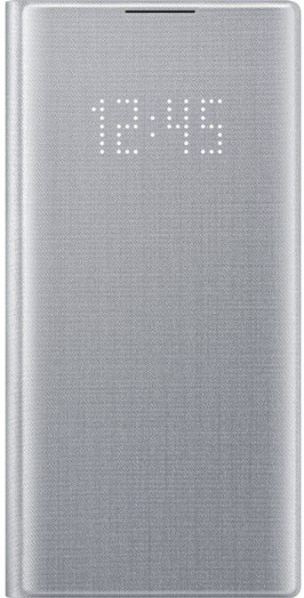 Акция на Чохол Samsung LED View Cover для Samsung Galaxy Note 10 (EF-NN970PSEGRU) Silver от Територія твоєї техніки