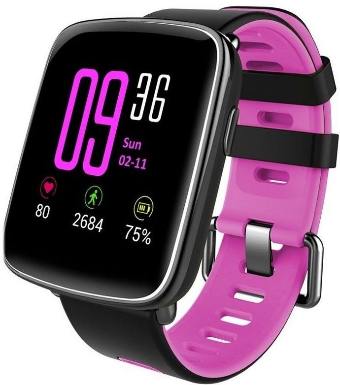 

Смарт-часы SmartYou X1 Sport (SWX1SBLP) Black/Pink