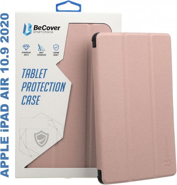 

Обкладинка BeCover для Apple iPad Air 10.9 2020 (705501) Rose Gold