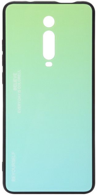 

Панель BeCover Gradient Glass для Xiaomi Mi 9T/Redmi K20 (703998) Green-Blue