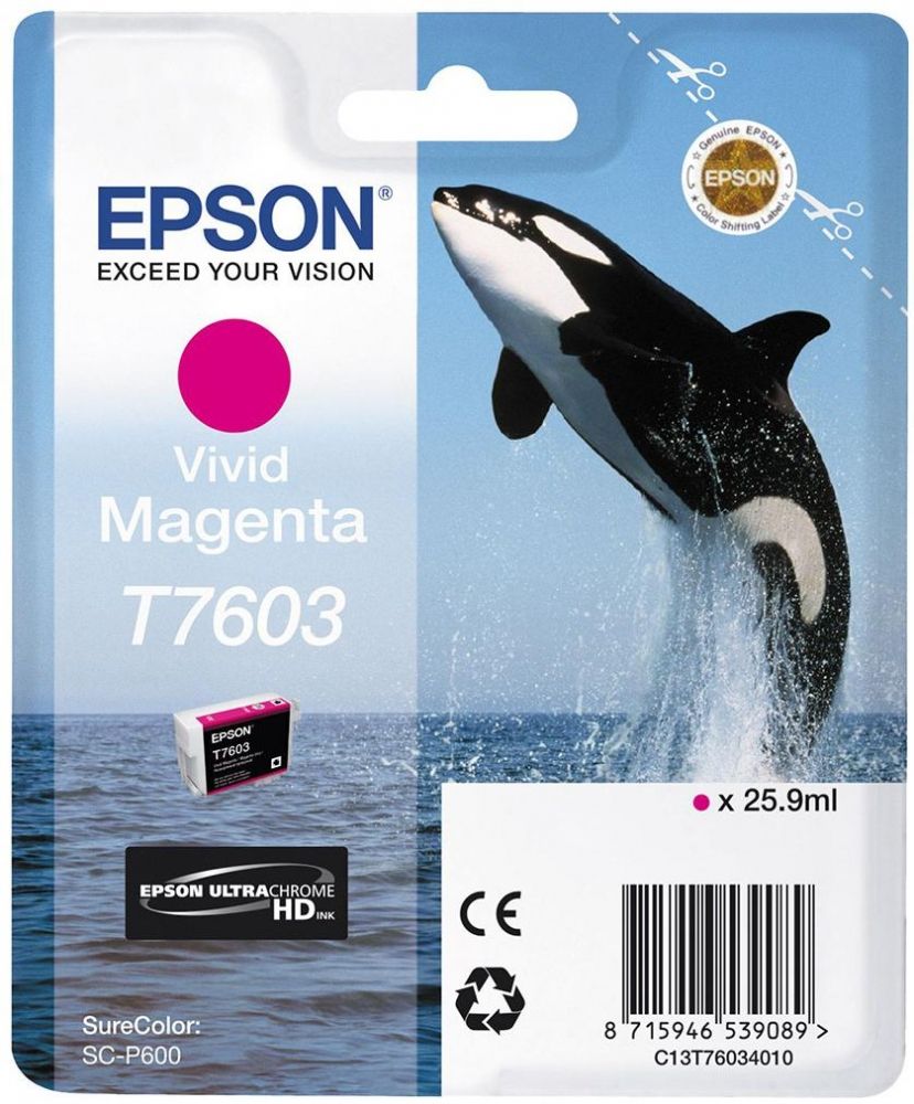 

Картридж Epson для SC-P600 (C13T76034010) Magenta