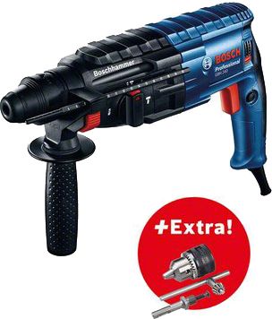 

Перфоратор Bosch GBH 2-24 DRE + Ключовий патрон у кейсі (0611272104)