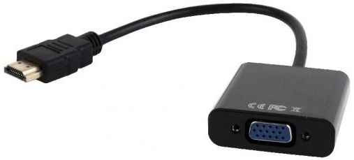 

Адаптер Cablexpert HDMI to VGA and audio 0.15 м (A-HDMI-VGA-03)