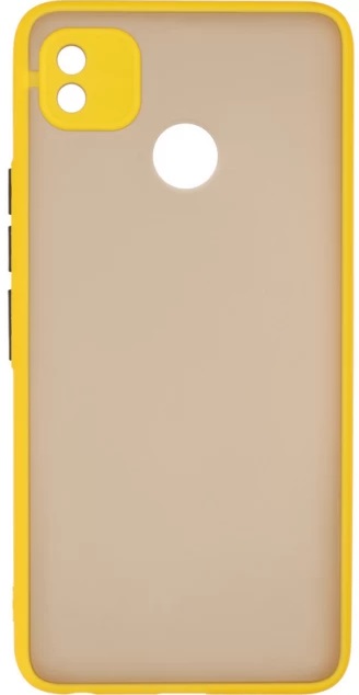 

Панель Gelius Bumper Mat Case для Tecno Pop 4 Yellow