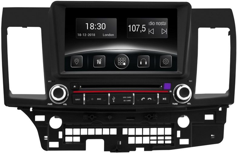 

Автомагнітола штатна Gazer CM6008-CYA для Mitsubishi Lancer (CYA) 2007-2013