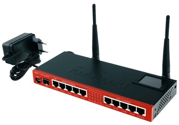 Акция на Маршрутизатор MikroTik RB2011UiAS-2HnD-IN от Територія твоєї техніки