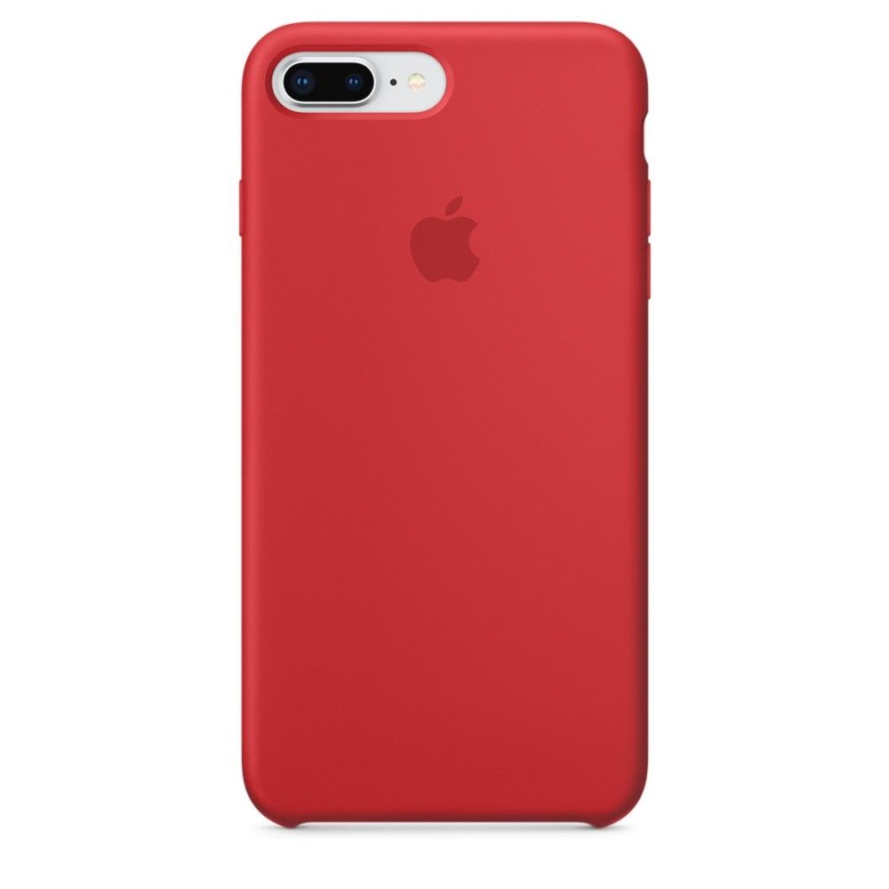 

Панель Apple Silicone Case для iPhone 8/7 Plus RED (ZKMQH12ZMA)