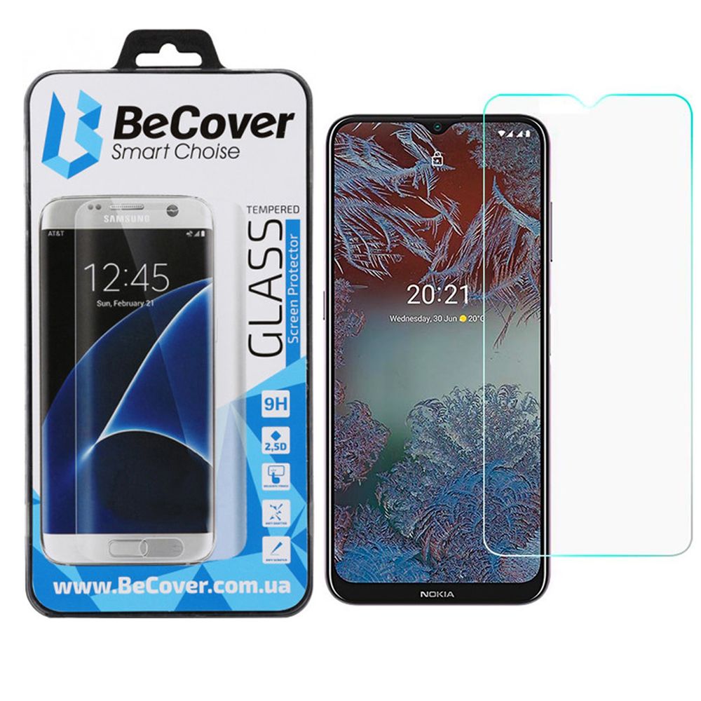 

Захисне скло BeCover для Nokia G10/G20 (706390) Crystal Clear Glass