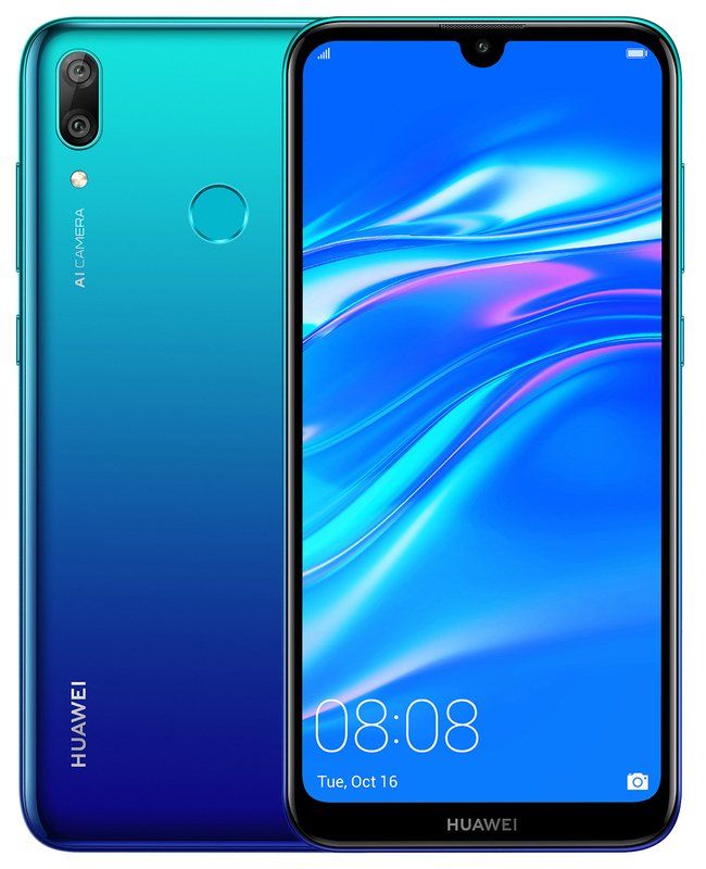 

Смартфон Huawei Y7 2019 3/32GB Aurora Blue