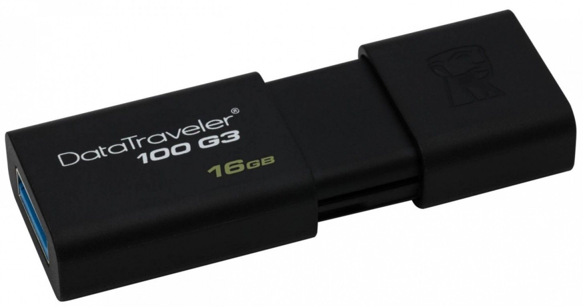 

USB флеш накопичувач Kingston DataTraveler 100 G3 16GB USB 3.0 (DT100G3 / 16GB)