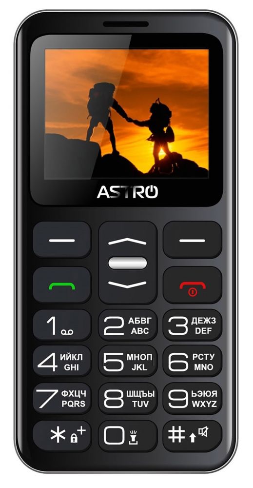 

Мобільний телефон Astro A169 Black/Gray