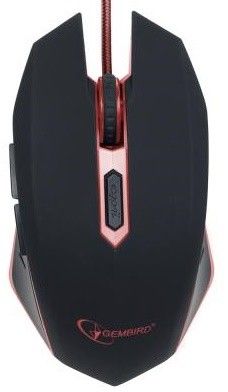 

Миша Gembird MUSG-001-R USB (MUSG-001-R) Black/Red