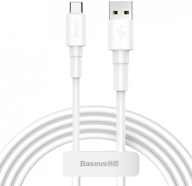 

Кабель Baseus USB - USB Type-C 3 A 1 м (CATSW-02) White