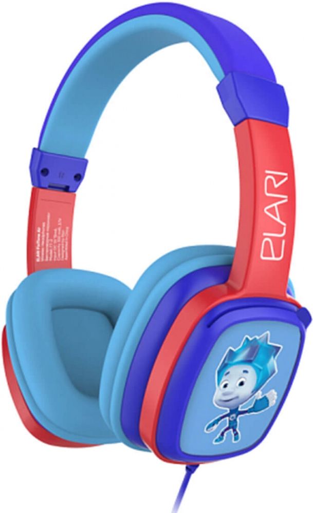 Акція на Дитячі навушники Elari FixiTone (FT-1BLU) Blue/Red від Територія твоєї техніки