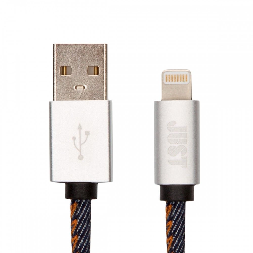 

Кабель Just Unique USB - Lightning 1 м Jeans (LGTNG-UNQ-JEAN)