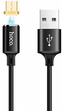 

Кабель Hoco U28 Magnetic Absorption MicroUSB 1m Black