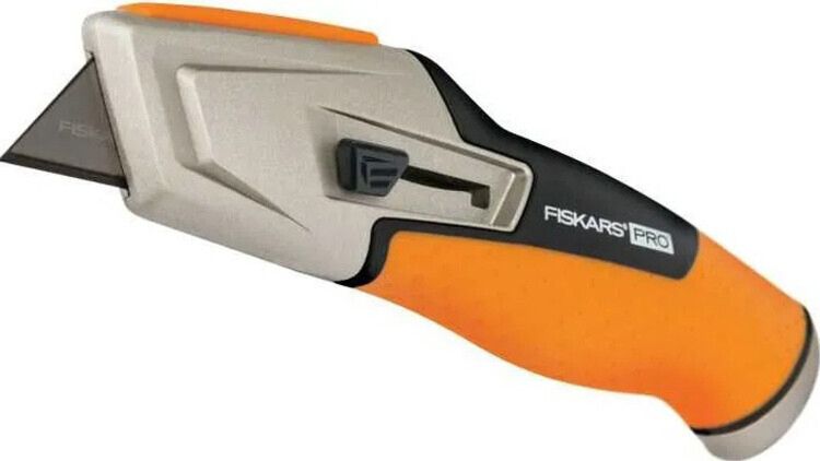 

Ніж Fiskars з трапецієподібним лезом CarbonMax (1027223)