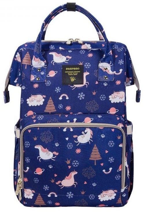 

Рюкзак для мамы Sunveno Diaper Bag Blue Dream Sky